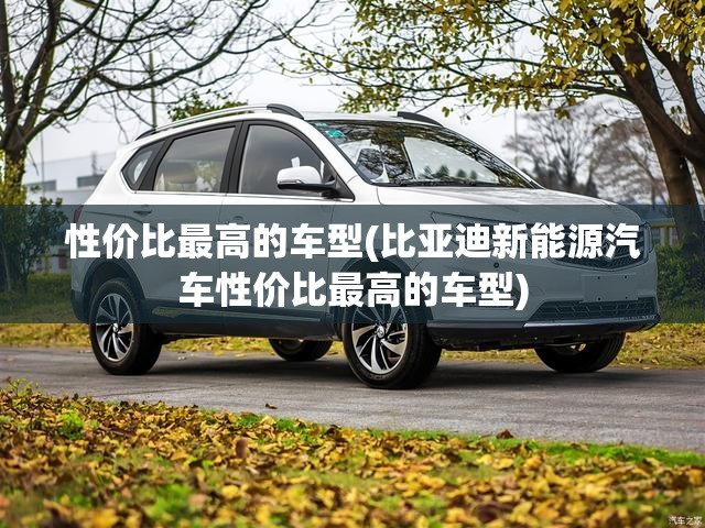 性价比最高的车型(比亚迪新能源汽车性价比最高的车型) 性价比最高的车型(比亚迪新能源汽车性价比最高的车型)