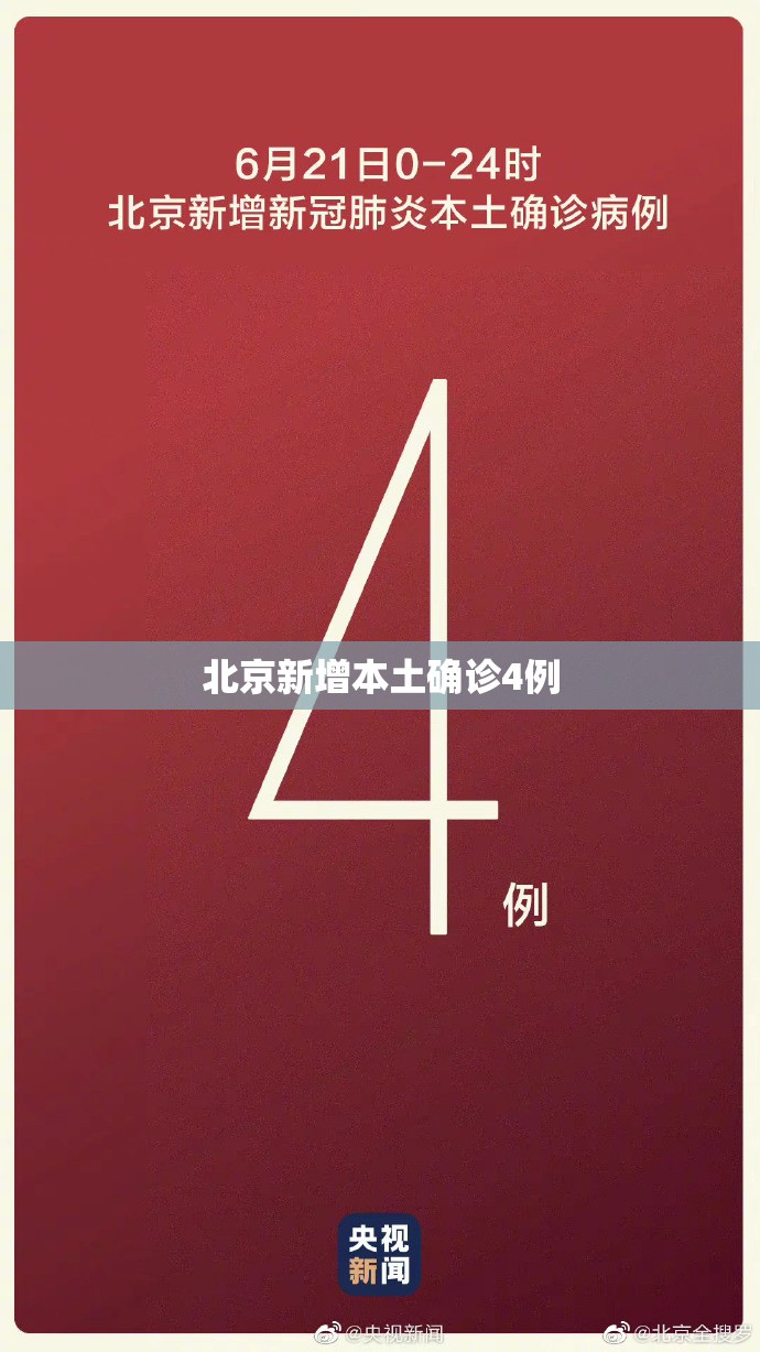 【北京新增本土确诊4例,北京新增本土14 1】 【北京新增本土确诊4例,北京新增本土14 1】