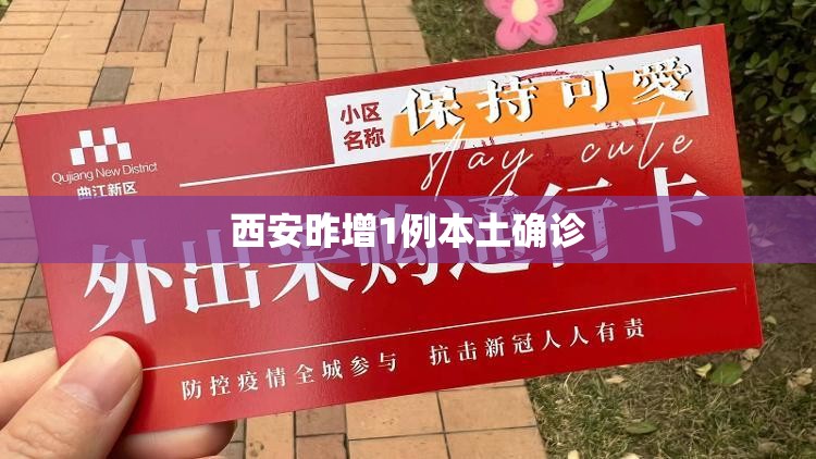 西安昨增1例本土确诊(西安疫情最新动态) 西安昨增1例本土确诊(西安疫情最新动态)