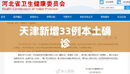 【天津新增33例本土确诊,天津确诊新型冠状肺炎病例】