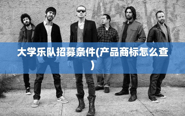 大学乐队招募条件(产品商标怎么查) 大学乐队招募条件(产品商标怎么查)