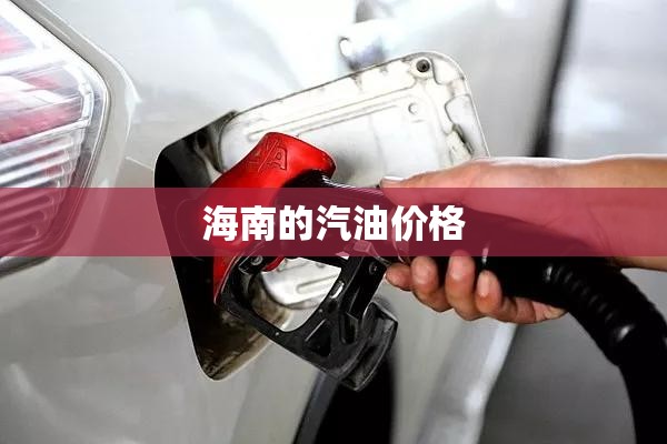 海南的汽油价格(海南汽油价格95号)