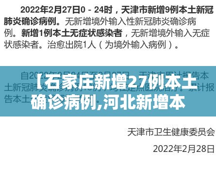 【石家庄新增27例本土确诊病例,河北新增本土16例 无症状16例】