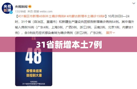 31省新增本土7例/31省区市新增3例本土确诊 31省新增本土7例/31省区市新增3例本土确诊