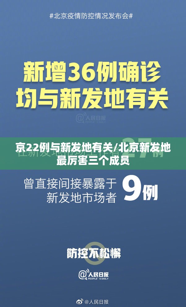 京22例与新发地有关/北京新发地最厉害三个成员 京22例与新发地有关/北京新发地最厉害三个成员